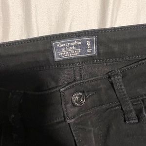 Abercrombie Black Skinny Jeans